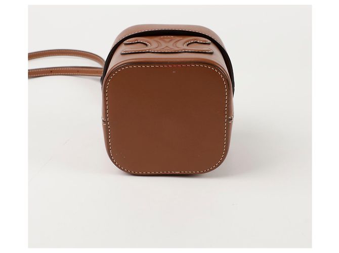 Céline Borsa a spalla incrociata Triope Small Marrone - vista 6