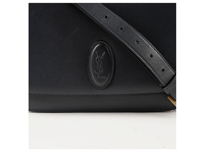 Saint Laurent Borsa a tracolla LE Saddle Shoulder Marrone - vista 2