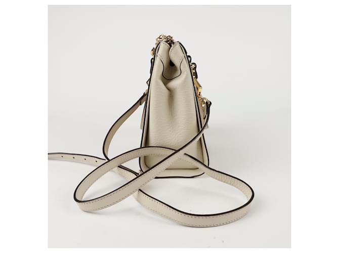 Gucci Borsa a Spalla Ophidia Small Tote Bianco - vista 8