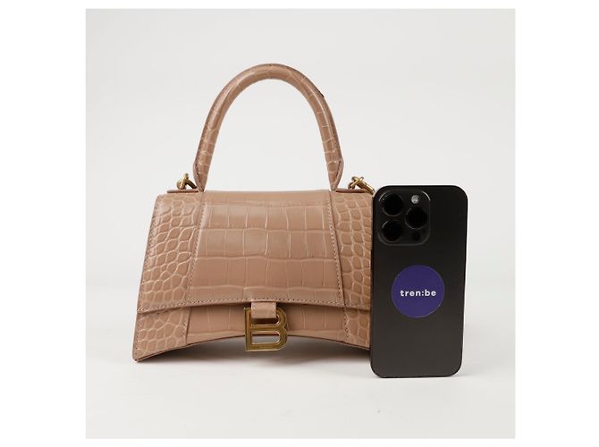 Balenciaga Borsa a Spalla Hourglass Small Tote - vista 10