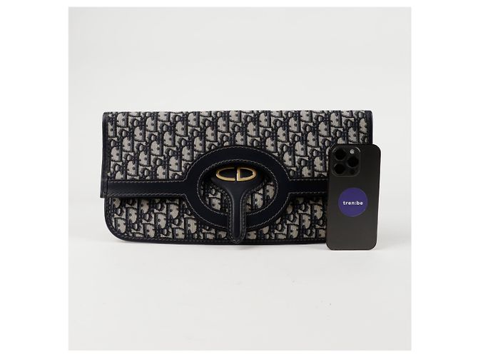 Dior Schräg gefaltete Clutch - Ansicht 7
