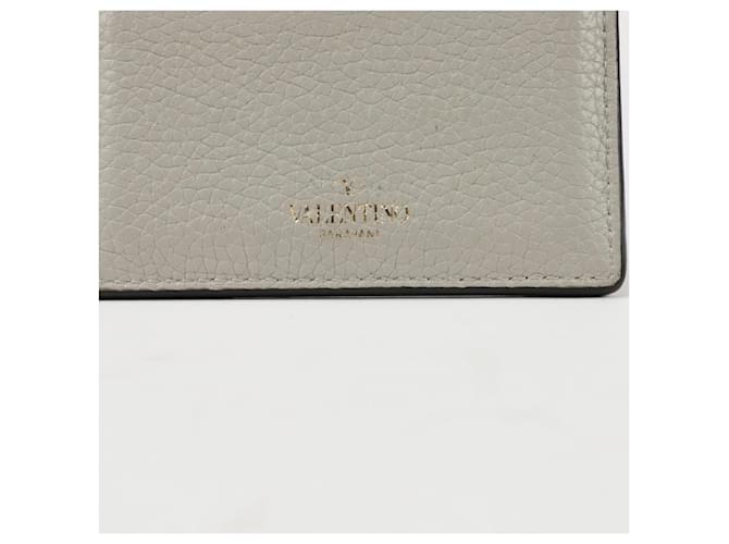 Valentino Tarjetero Rockstud Castaño - vista 3