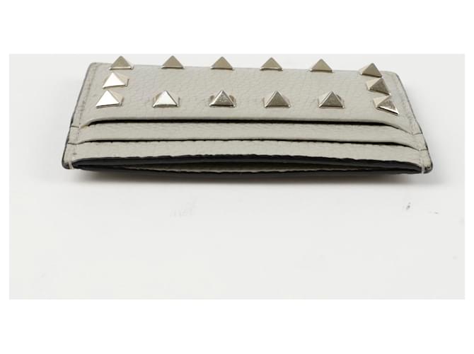Valentino Tarjetero Rockstud Castaño - vista 4