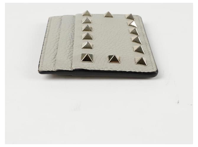 Valentino Tarjetero Rockstud Castaño - vista 5