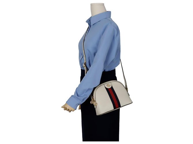 Gucci Borsa a Spalla Crossbody Ophidia Piccola - vista 17