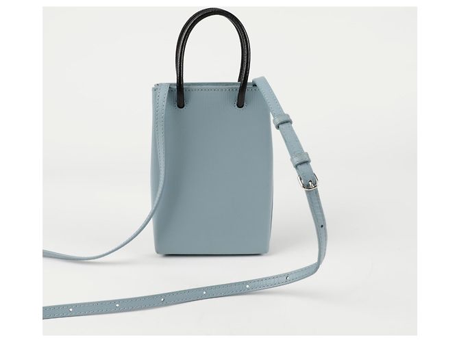 Balenciaga Mini supporto per telefono a spalla incrociato - vista 4