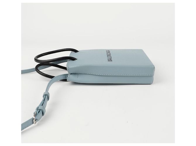 Balenciaga Mini supporto per telefono a spalla incrociato - vista 5