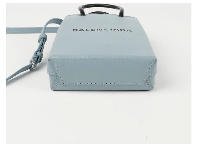 Balenciaga Mini supporto per telefono a spalla incrociato - vista 6