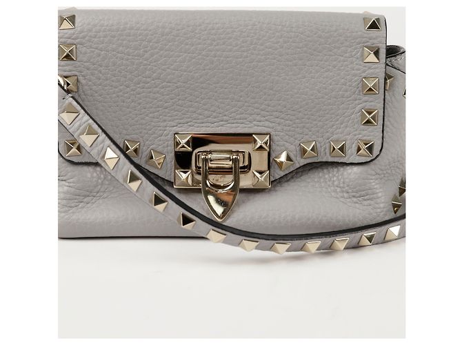 Valentino Rockstud Mini Schultertasche Braun - Ansicht 2