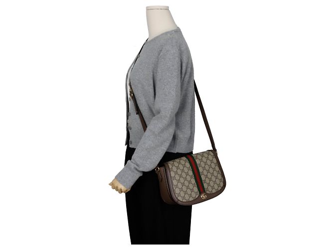 Gucci Bolso Cruzado Ophidia Pequeño - vista 13