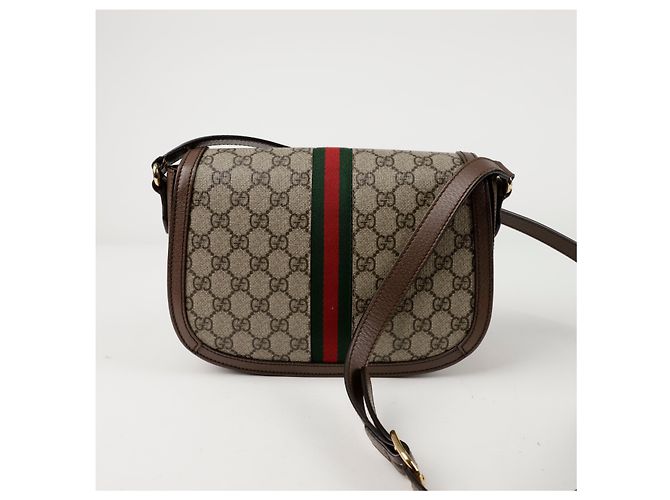 Gucci Bolso Cruzado Ophidia Pequeño - vista 5