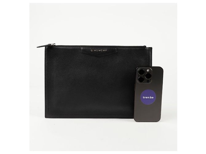 Givenchy Clutch Antigona Media Nero - vista 8