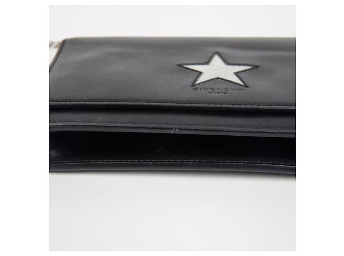 Givenchy Borsa a Spalla Crossbody Pandora Star WOC Nero - vista 7