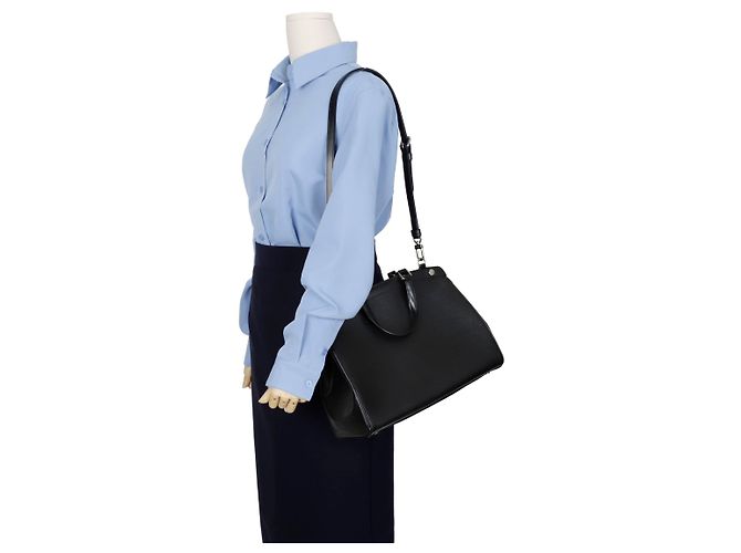Louis Vuitton Borsa a spalla Brea MM Nero - vista 17