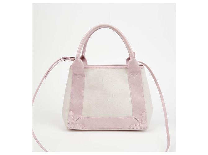 Balenciaga Borsa a spalla Cabas XS Rosa - vista 2