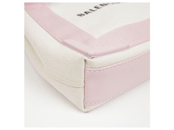 Balenciaga Borsa a spalla Cabas XS Rosa - vista 5