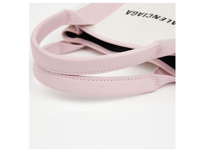 Balenciaga Borsa a spalla Cabas XS Rosa - vista 8