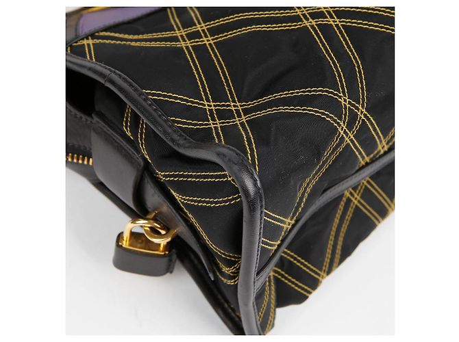 Prada Tote Schultertasche Mehrfarben - Ansicht 10