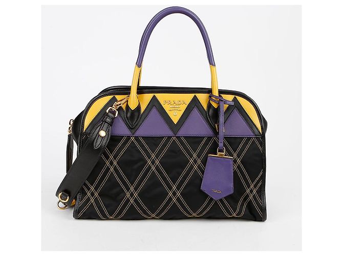 Prada Tote Schultertasche Mehrfarben - Ansicht 2