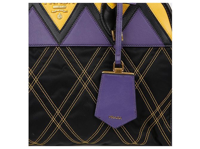 Prada Tote Schultertasche Mehrfarben - Ansicht 4
