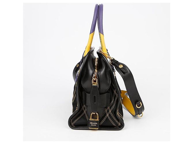 Prada Tote Schultertasche Mehrfarben - Ansicht 6