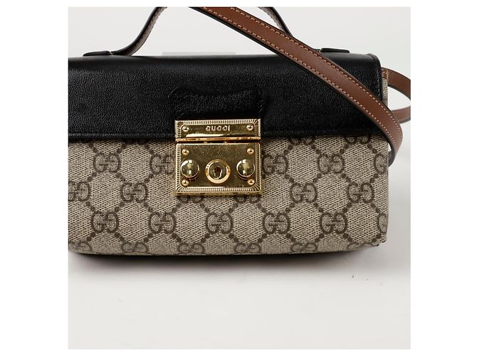 Padlock Gucci Borsa mini a manico superiore con lucchetto Nero - vista 2