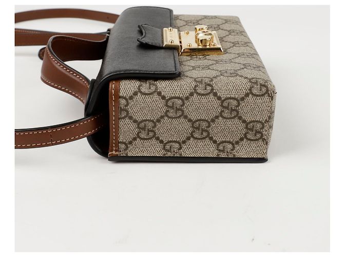 Padlock Gucci Borsa mini a manico superiore con lucchetto Nero - vista 5