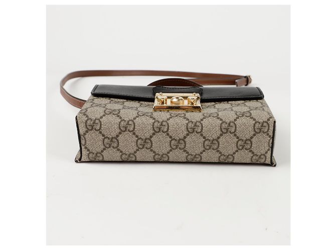 Padlock Gucci Borsa mini a manico superiore con lucchetto Nero - vista 6
