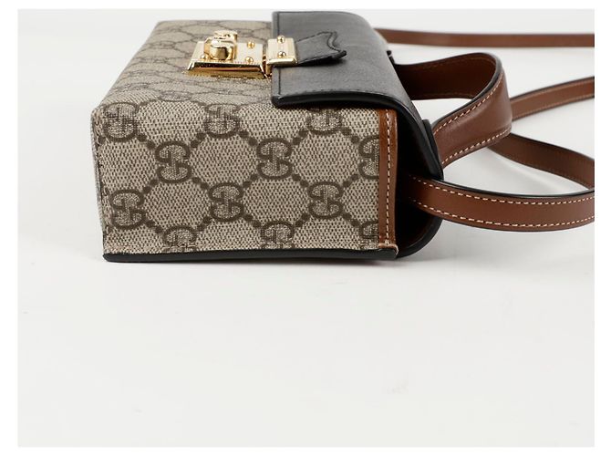 Padlock Gucci Borsa mini a manico superiore con lucchetto Nero - vista 7