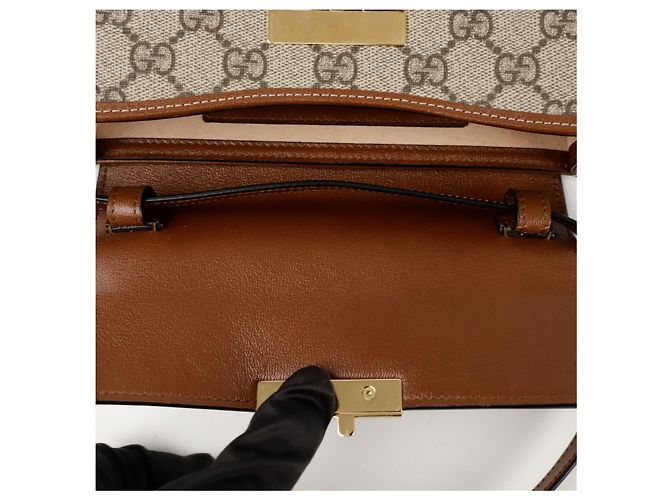 Padlock Gucci Borsa mini a manico superiore con lucchetto Nero - vista 9
