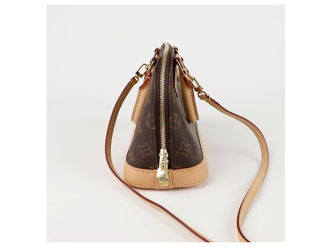 Louis Vuitton Borsa a Spalla Alma BB Marrone - vista 5