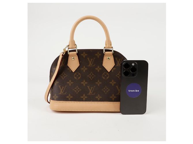 Louis Vuitton Borsa a Spalla Alma BB Marrone - vista 7