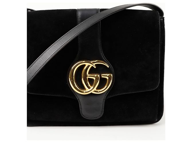 Gucci Borsa a spalla media Ally Nero - vista 2