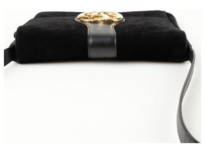 Gucci Borsa a spalla media Ally Nero - vista 5