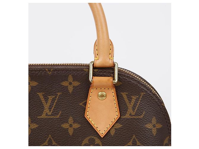 Louis Vuitton Borsa a Spalla Alma BB Marrone - vista 3