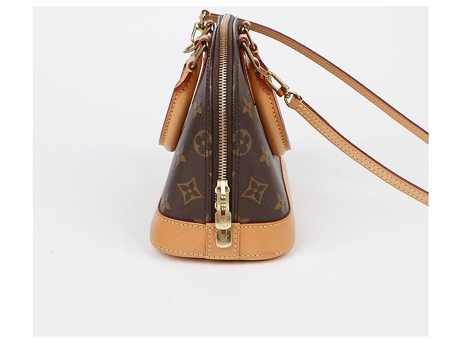 Louis Vuitton Borsa a Spalla Alma BB Marrone - vista 7