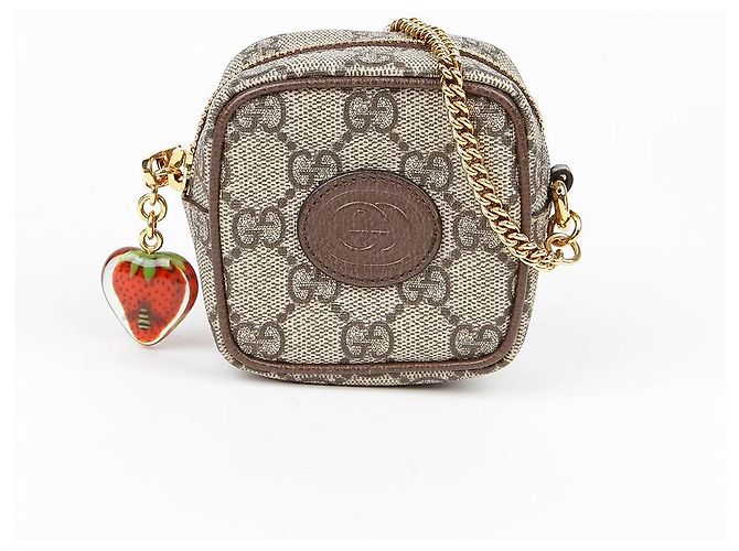 Gucci Portafoglio GG Fragola - vista 2