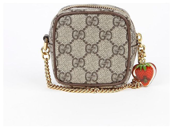 Gucci Portafoglio GG Fragola - vista 4