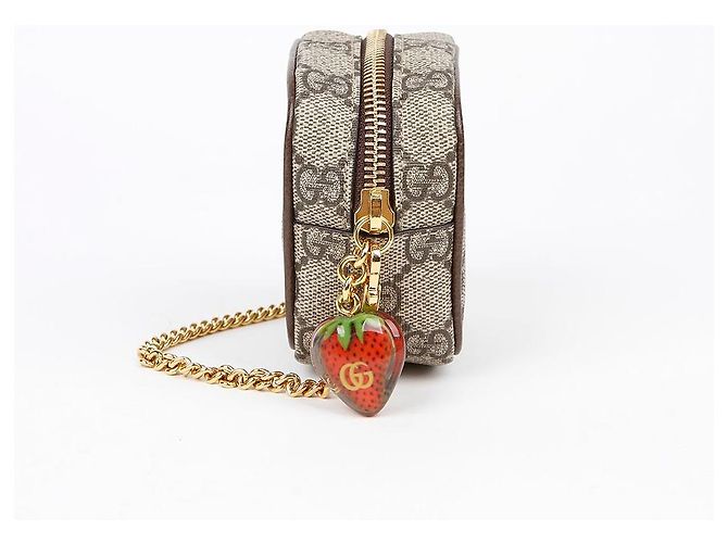 Gucci Portafoglio GG Fragola - vista 5
