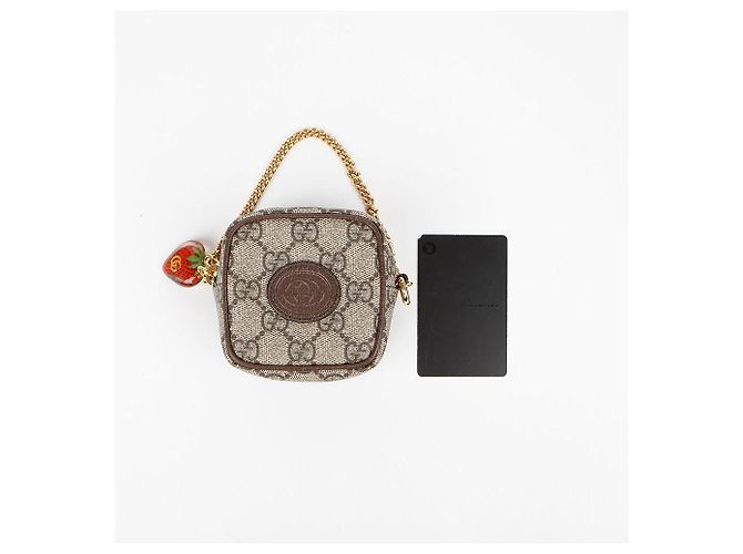Gucci Portafoglio GG Fragola - vista 8