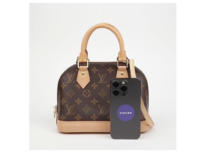 Louis Vuitton Borsa a Spalla Alma BB Marrone - vista 12