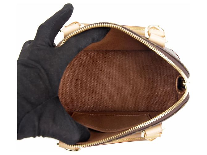 Louis Vuitton Borsa a Spalla Alma BB Marrone - vista 13