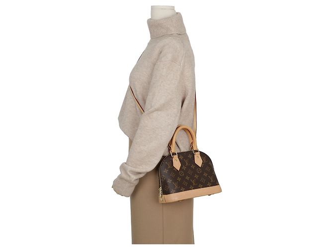 Louis Vuitton Borsa a Spalla Alma BB Marrone - vista 14