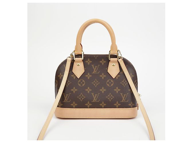 Louis Vuitton Borsa a Spalla Alma BB Marrone - vista 3