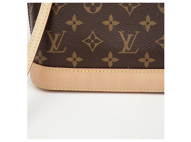 Louis Vuitton Borsa a Spalla Alma BB Marrone - vista 4