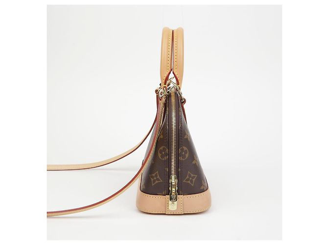 Louis Vuitton Borsa a Spalla Alma BB Marrone - vista 5