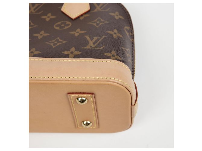 Louis Vuitton Borsa a Spalla Alma BB Marrone - vista 9