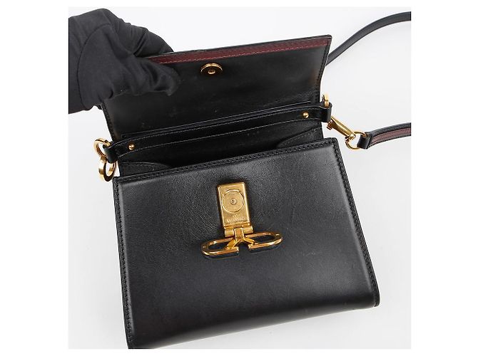 Valentino Borsa a Spalla V-Sling Small Tote Nero - vista 10