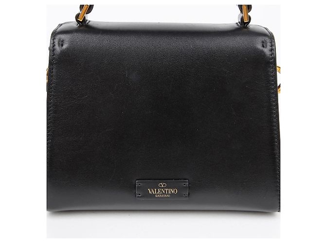 Valentino Borsa a Spalla V-Sling Small Tote Nero - vista 4
