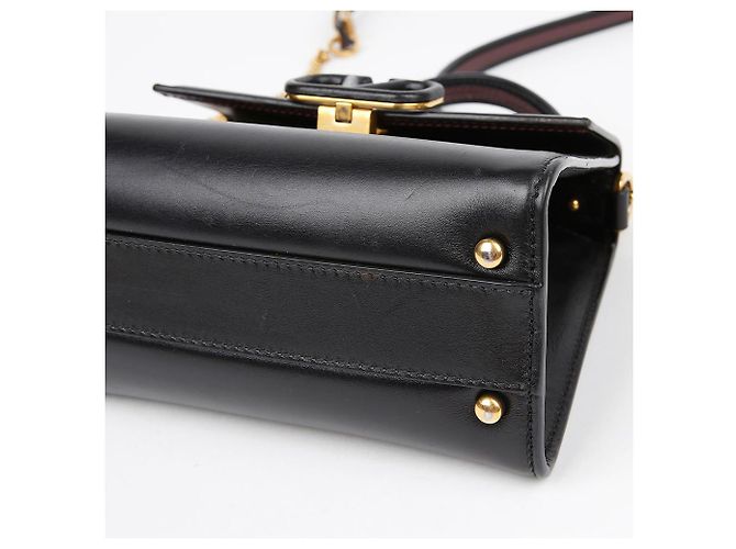 Valentino Borsa a Spalla V-Sling Small Tote Nero - vista 7